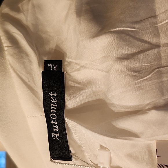 Automet White 1 Button Blazer NWT XL - Picture 11 of 16